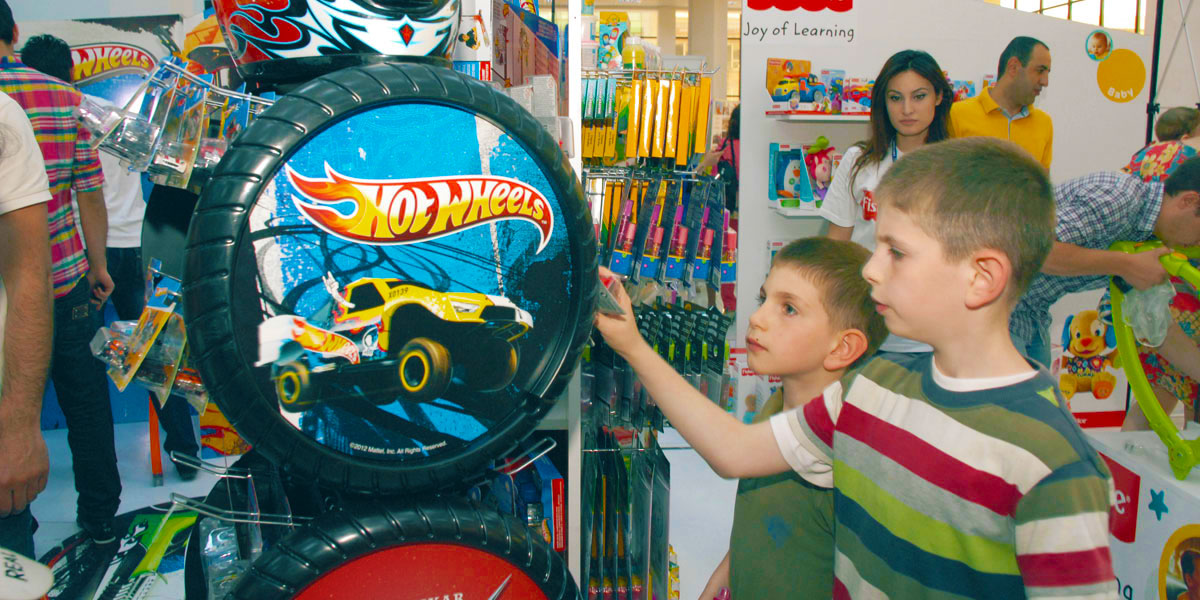 CRAYOLA & MATTEL'S BRANDS LAUNCH IN ARMENIA